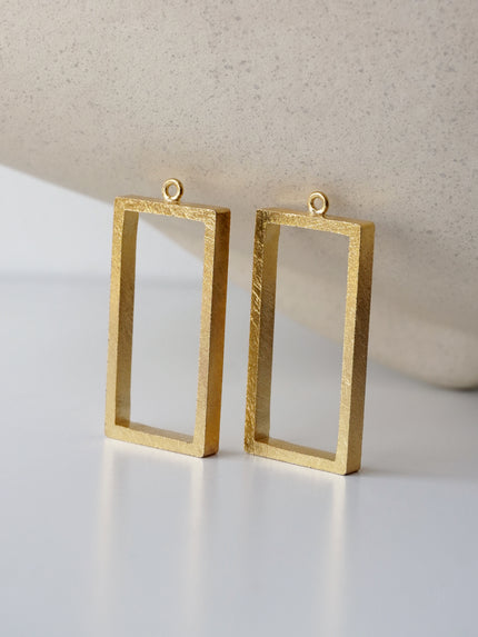 Rectangle Frame Charm