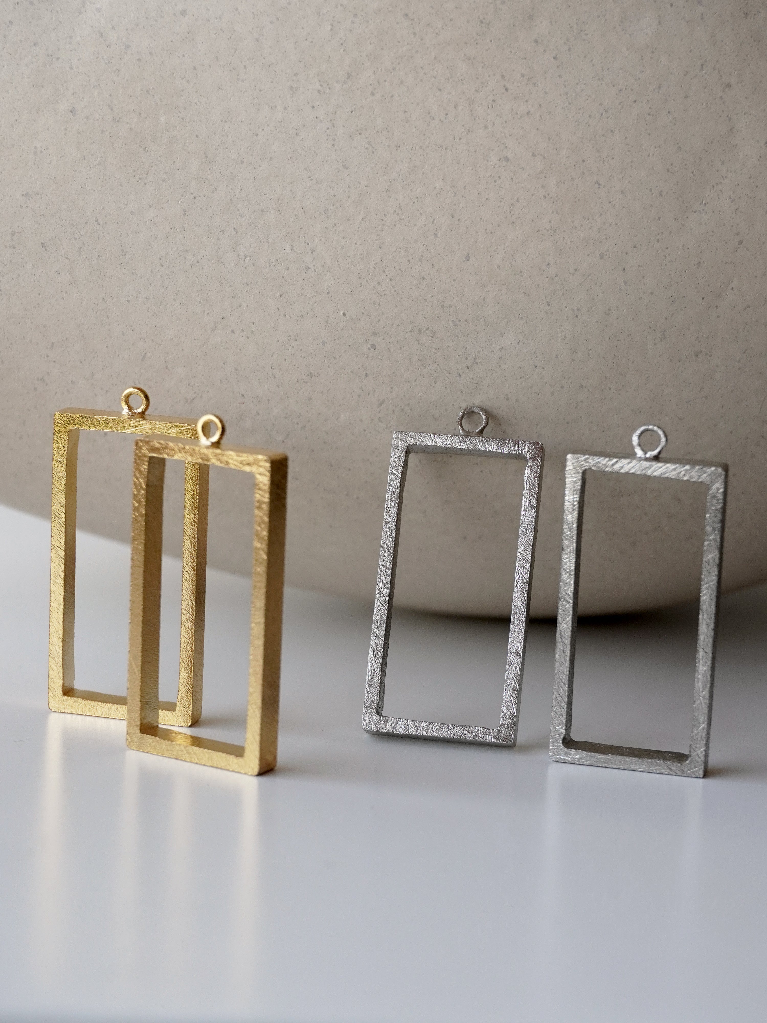 Rectangle Frame Charm