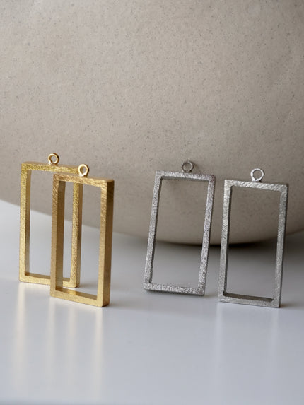 Rectangle Frame Charm