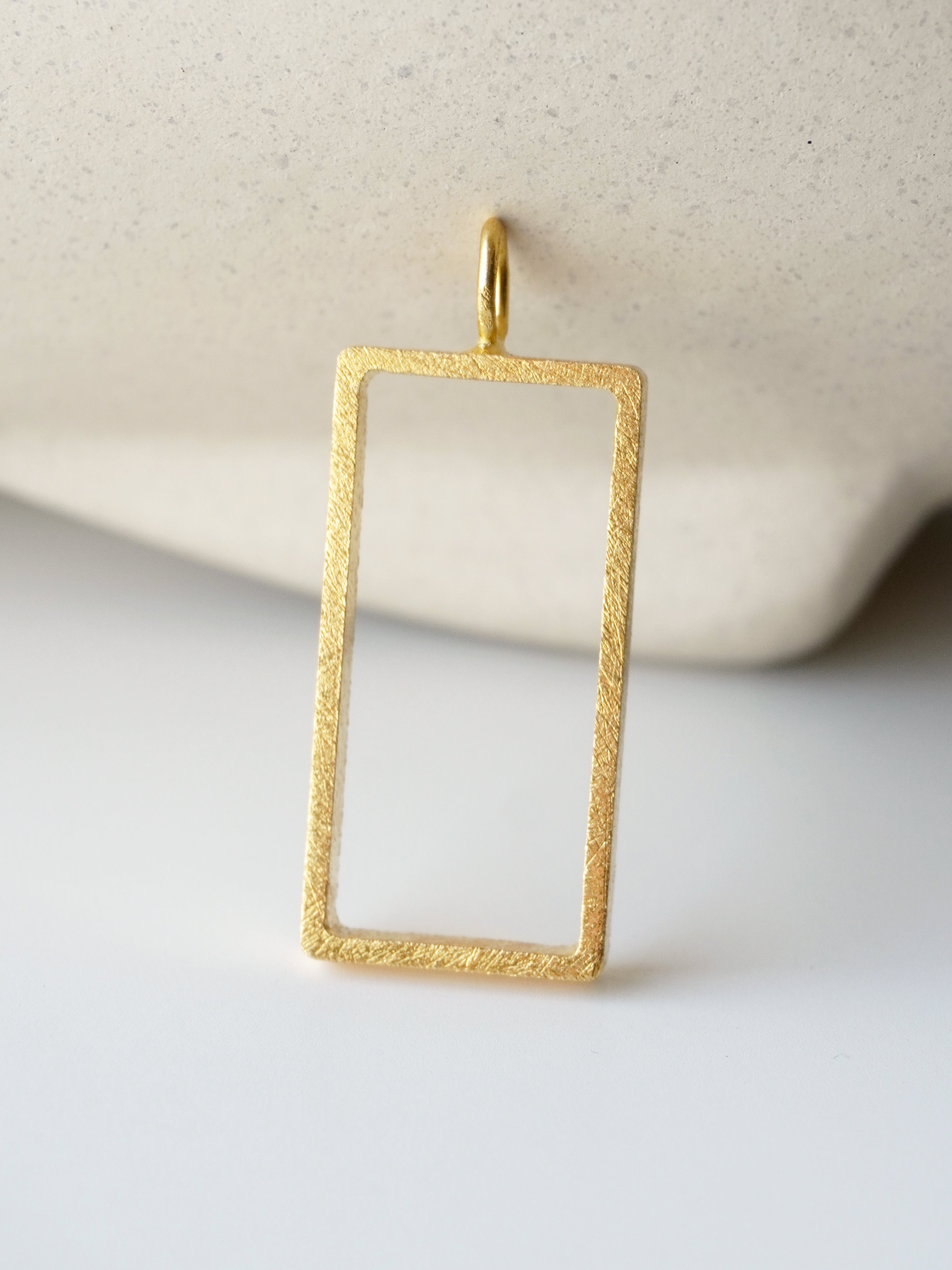 Rectangle Frame Pendant