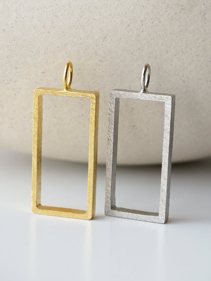 Rectangle Frame Pendant