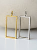 Rectangle Frame Pendant