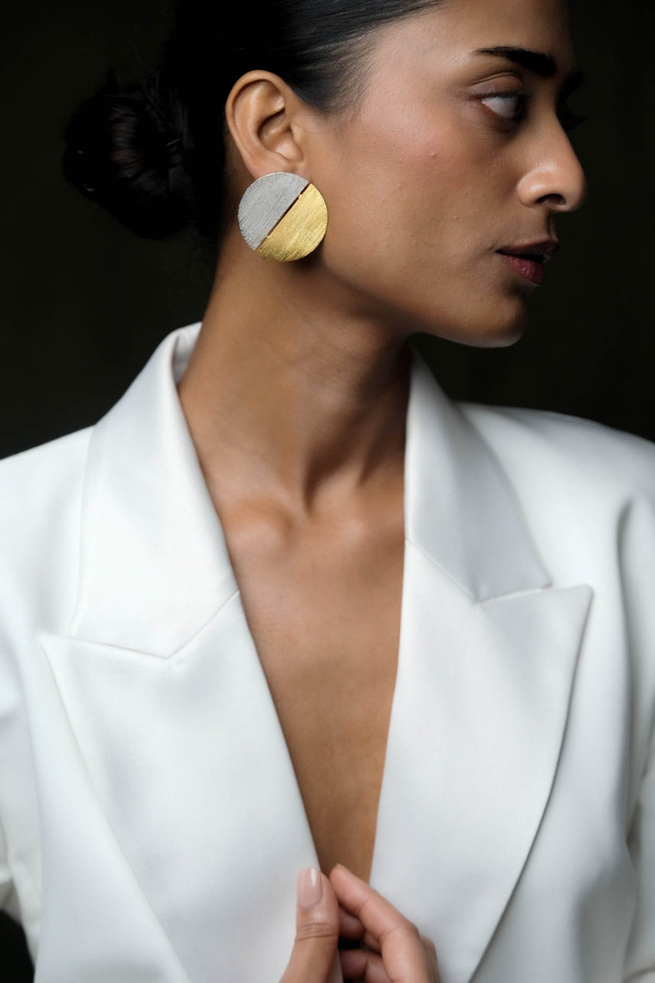 Clous d'oreilles Yin Yang