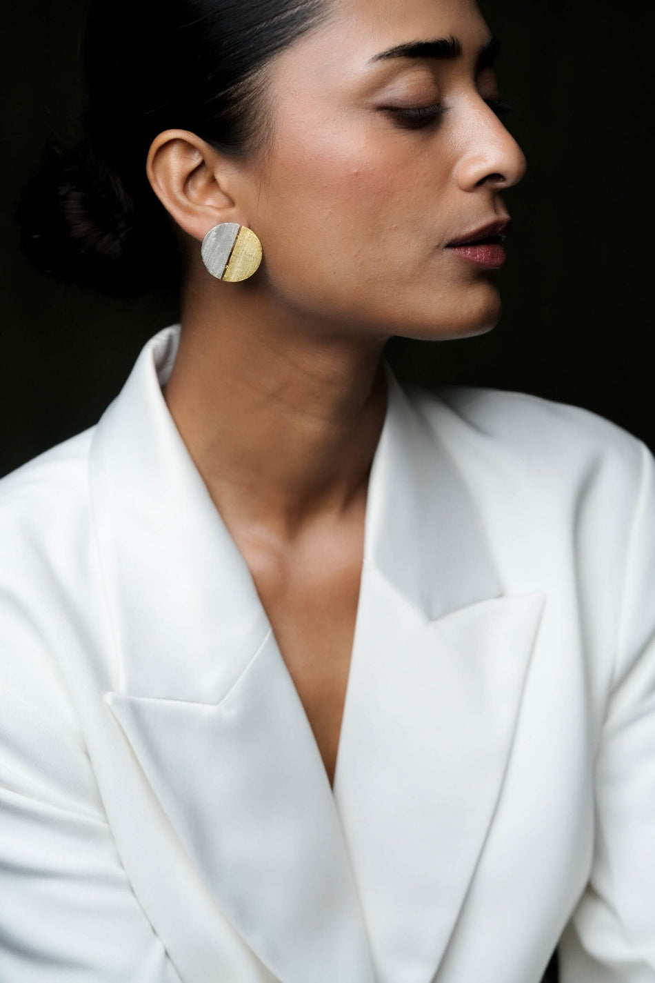 Clous d'oreilles Yin Yang