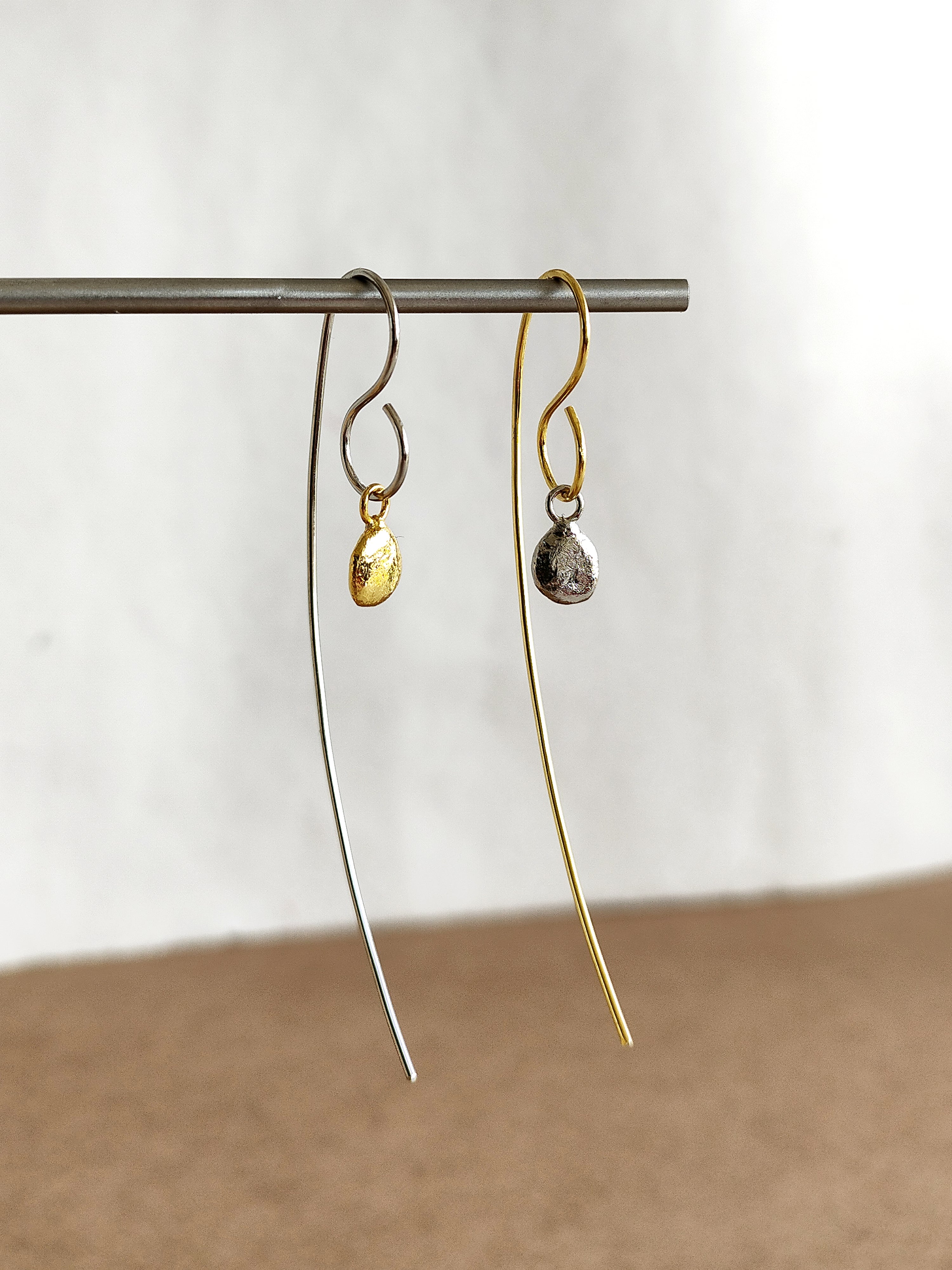 CURVE HOOK EARRINGS - SET 3